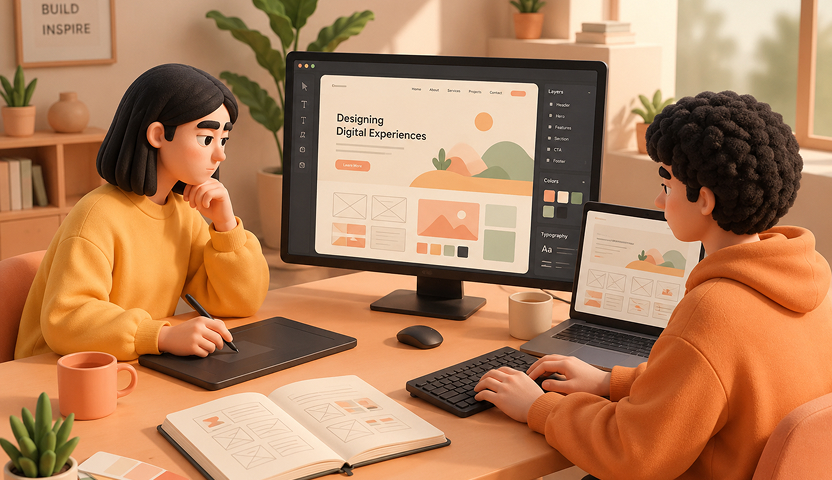 Website design and development service preview