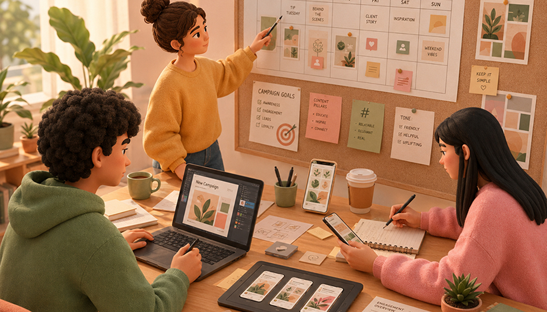 Digital service planning workspace